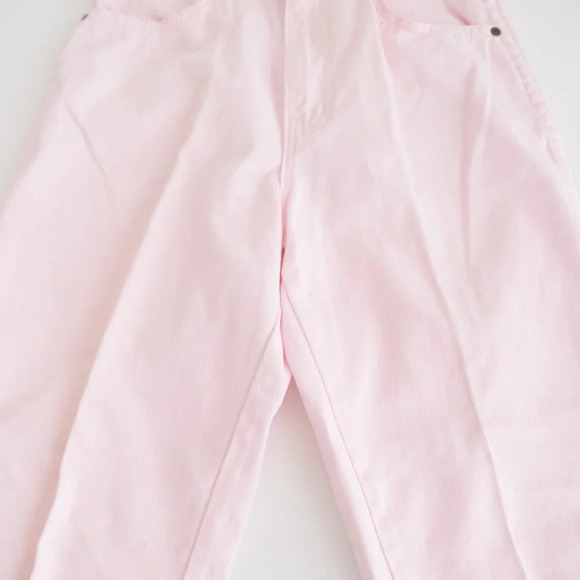 Vintage Chic Pink Barbie Tapered Leg  Denim Jeans - Picture 6 of 13